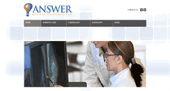 Desktop Screenshot of answermedicalsolutions.com